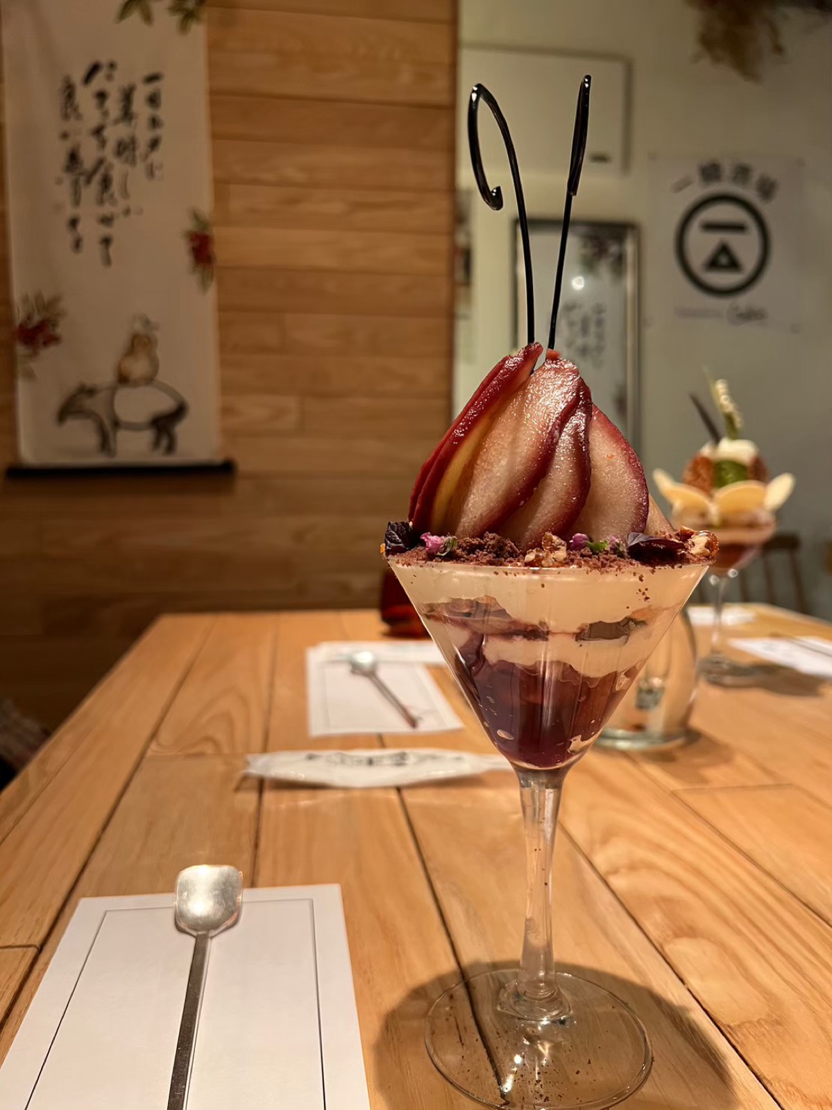 ななかま堂の〆パフェ